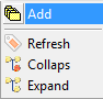 TurboCASH4 - Account context menu