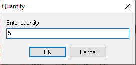 TurboCASH4 - Stock item - BOM (production) type - Assemble quantity