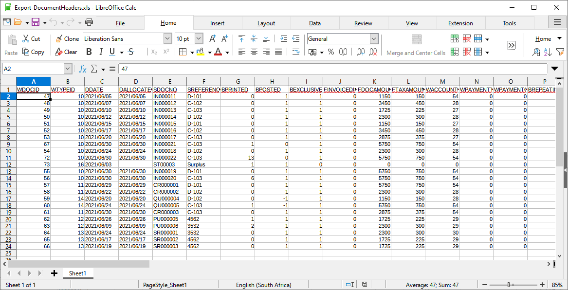 exported-document-headers-file-spreadsheet