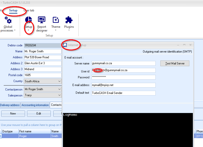 Open Reverse Batches screen